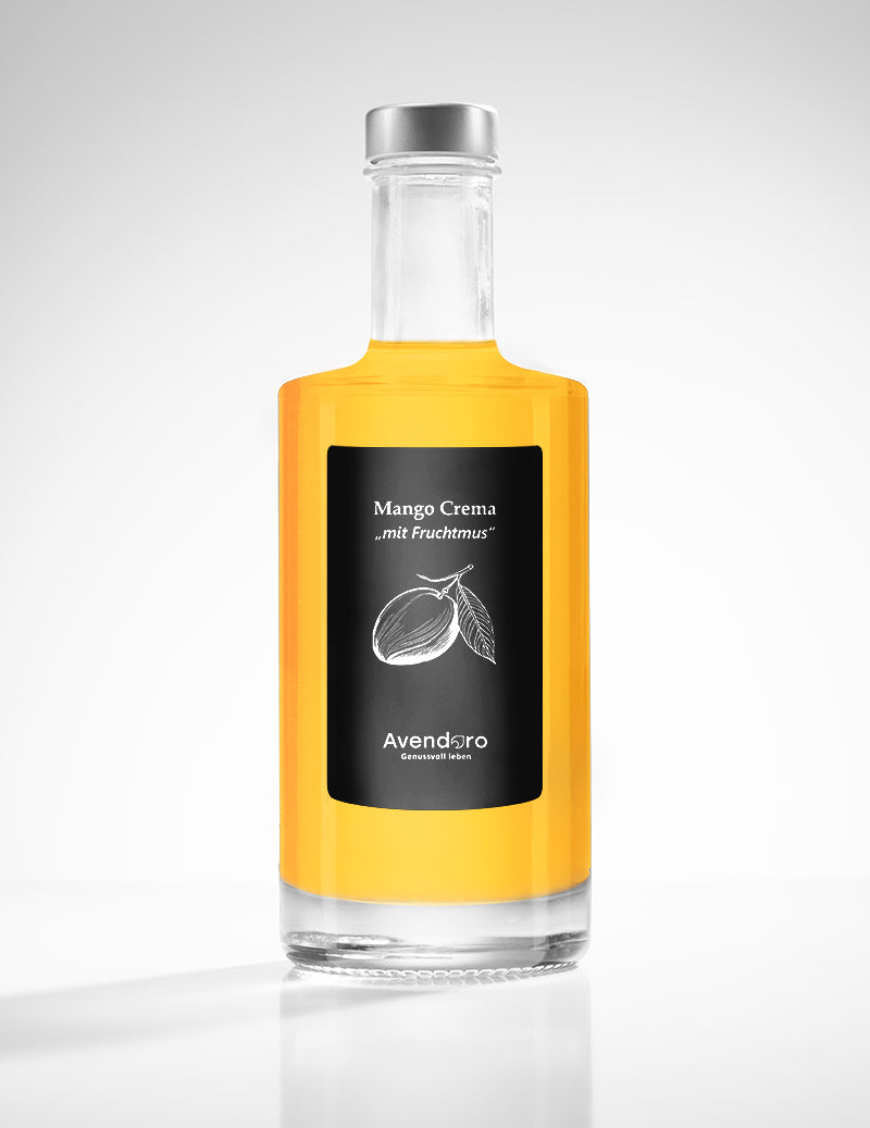 Mango Crema mit Fruchtmus – Avendoro Mango Crema mit Fruchtmus – Avendoro