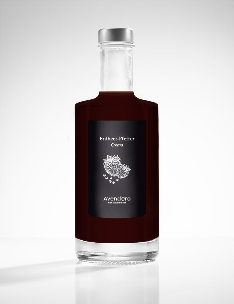 Erdbeer-Pfeffer Crema